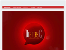 Tablet Screenshot of orantesc.com